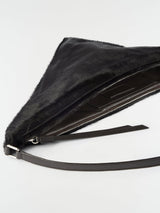 Lemaire - Pocket Scarf Bag in Dark Chocolate