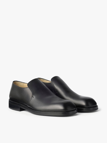 Lemaire - Formal Slip On Loafers in Black