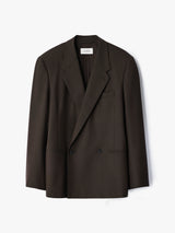 Lemaire - Double Breasted Jacket in Moss