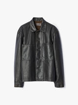 Lemaire - Workwear Overshirt in Licorice