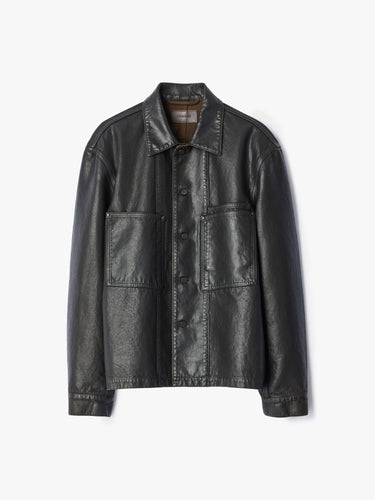 Lemaire - Workwear Overshirt in Licorice