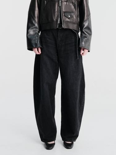 sacai - Denim Pants in Black
