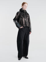 sacai - Denim Pants in Black