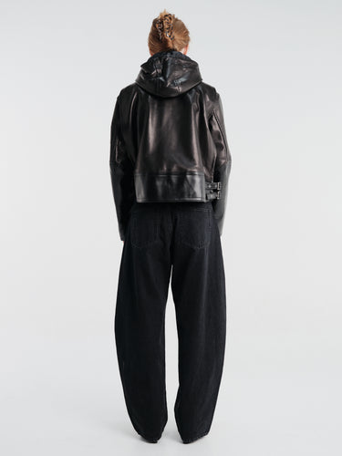 sacai - Denim Pants in Black