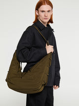 Lemaire - Large Soft Game Bag in Dark Tobacco