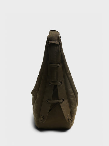 Lemaire - Large Soft Game Bag in Dark Tobacco