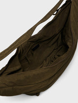 Lemaire - Large Soft Game Bag in Dark Tobacco