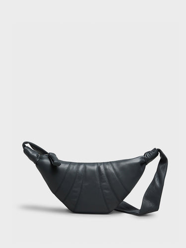 Lemaire - Small Croissant Bag in Asphalt