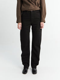 Lemaire - Five Pockets Twisted Pants in Black