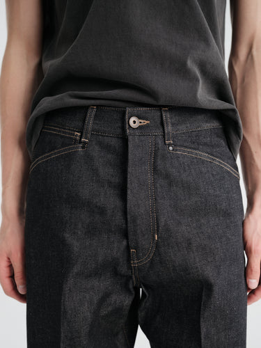 Lemaire - Straight Leg Pants 5 Pockets in Slate