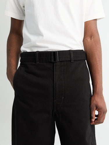 Lemaire - Twisted Belted Pants in Black