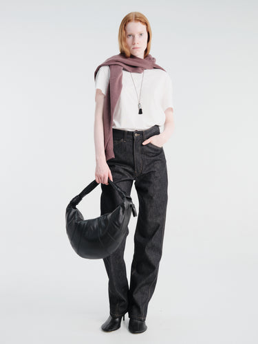 Lemaire - Five Pockets Twisted Pants in Slate
