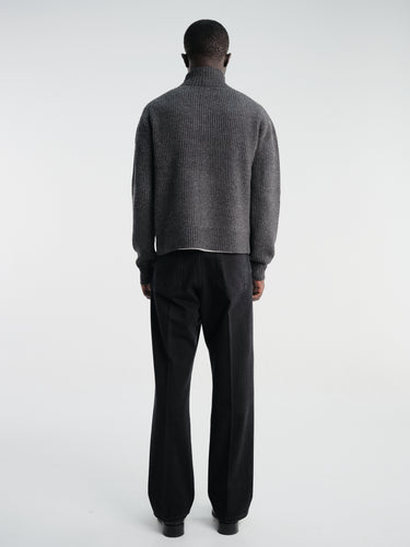Lemaire - Straight Leg 5 Pockets Pants in Black