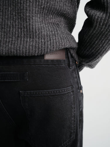 Lemaire - Straight Leg 5 Pockets Pants in Black