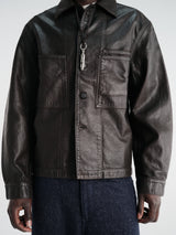 Lemaire - Workwear Overshirt in Licorice