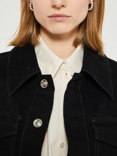 Lemaire - Two Pocket Cropped Jacket in Black
