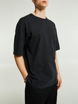 Lemaire - Boxy SS T-Shirt in Jet Black