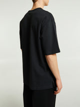 Lemaire - Boxy SS T-Shirt in Jet Black