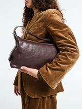 Lemaire - Belted Baguette Bag in Espresso