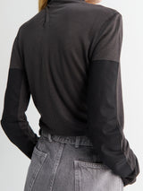 Lemaire - Foulard Top with Patchs in Coal