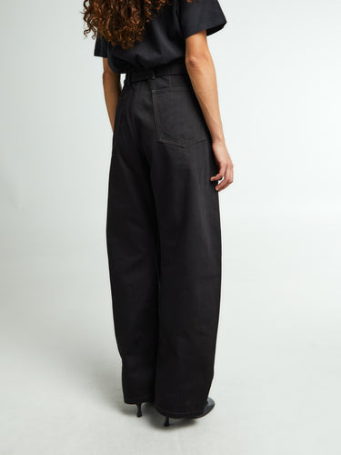 Lemaire - Twisted Belted Pants in Black