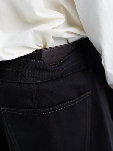 Lemaire - Twisted Belted Pants in Black