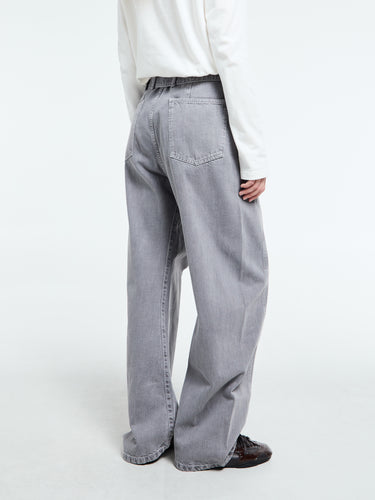 Lemaire - Twisted Belted Pants in Heather