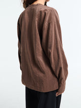 Lemaire - Twisted Top in Brunette