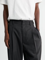 Lemaire - Pleated Pants in Coal