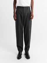Lemaire - Pleated Pants in Coal