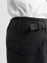 Lemaire - Pleated Pants in Coal