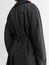 Lemaire - Trench Coat With Detachable Lining in Coal