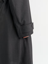 Lemaire - Trench Coat With Detachable Lining in Coal