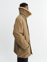 Lemaire - Shearling Winter Parka in Sisal