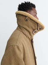 Lemaire - Shearling Winter Parka in Sisal
