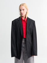 Lemaire - Soft SB Jacket in Anthracite and Grey