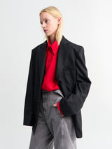 Lemaire - Soft SB Jacket in Anthracite and Grey