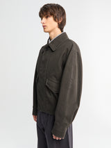 Lemaire - Boxy Blouson in Espresso