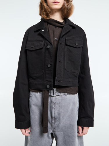 Lemaire - Cropped Blouson in Black