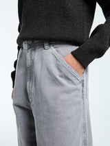 Lemaire - Large Pants in Heather in Grey