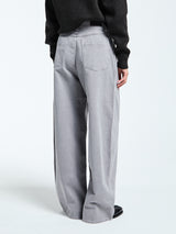 Lemaire - Large Pants in Heather in Grey