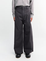 Lemaire - Maxi Utility Pants in Coal
