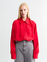 Lemaire - Flowing Shirt in Scarlett