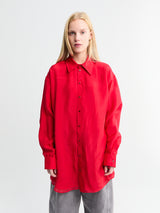 Lemaire - Flowing Shirt in Scarlett
