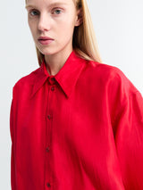 Lemaire - Flowing Shirt in Scarlett
