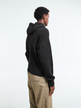 Lemaire - Hooded Sweater in Dark Espresso