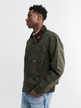 Levi's - Levi's x Barbour Type II Wax Jacket in Olive