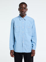 Levi's - Work Shirt in Blue Light Chambray