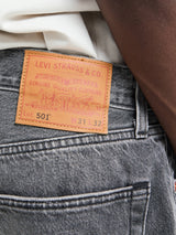 Levi's - 501 Original Fit Selvedge Jeans in Black Ash
