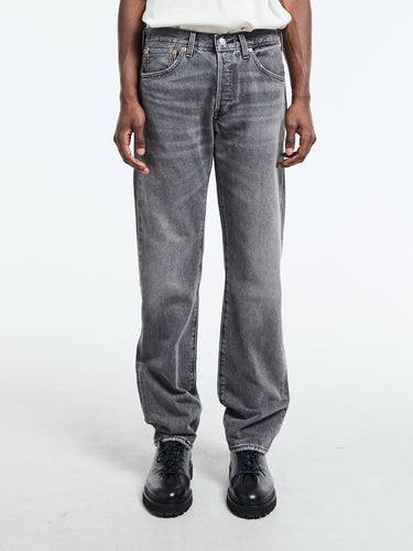 Levi's - 501 Original Fit Selvedge Jeans in Black Ash